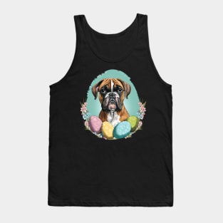 Boxer easter day Tank Top